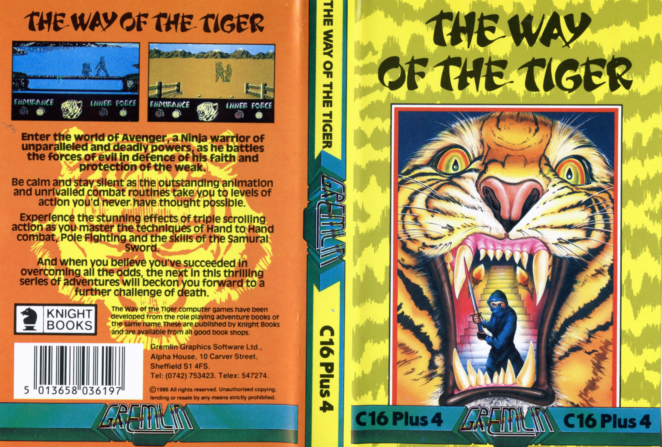 The Way of the Tiger (C16/Plus4)