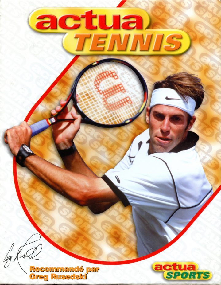 Actua Tennis (French, PC)