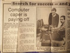 Steve Marsden and Dave Cooke – Lincolnshire Echo Snippet