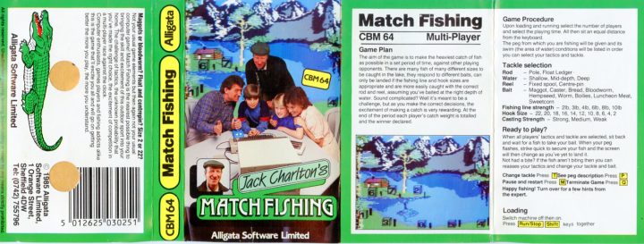 Jack Charlton’s Match Fishing