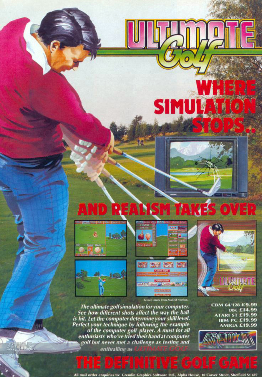 Ultimate Golf Advert