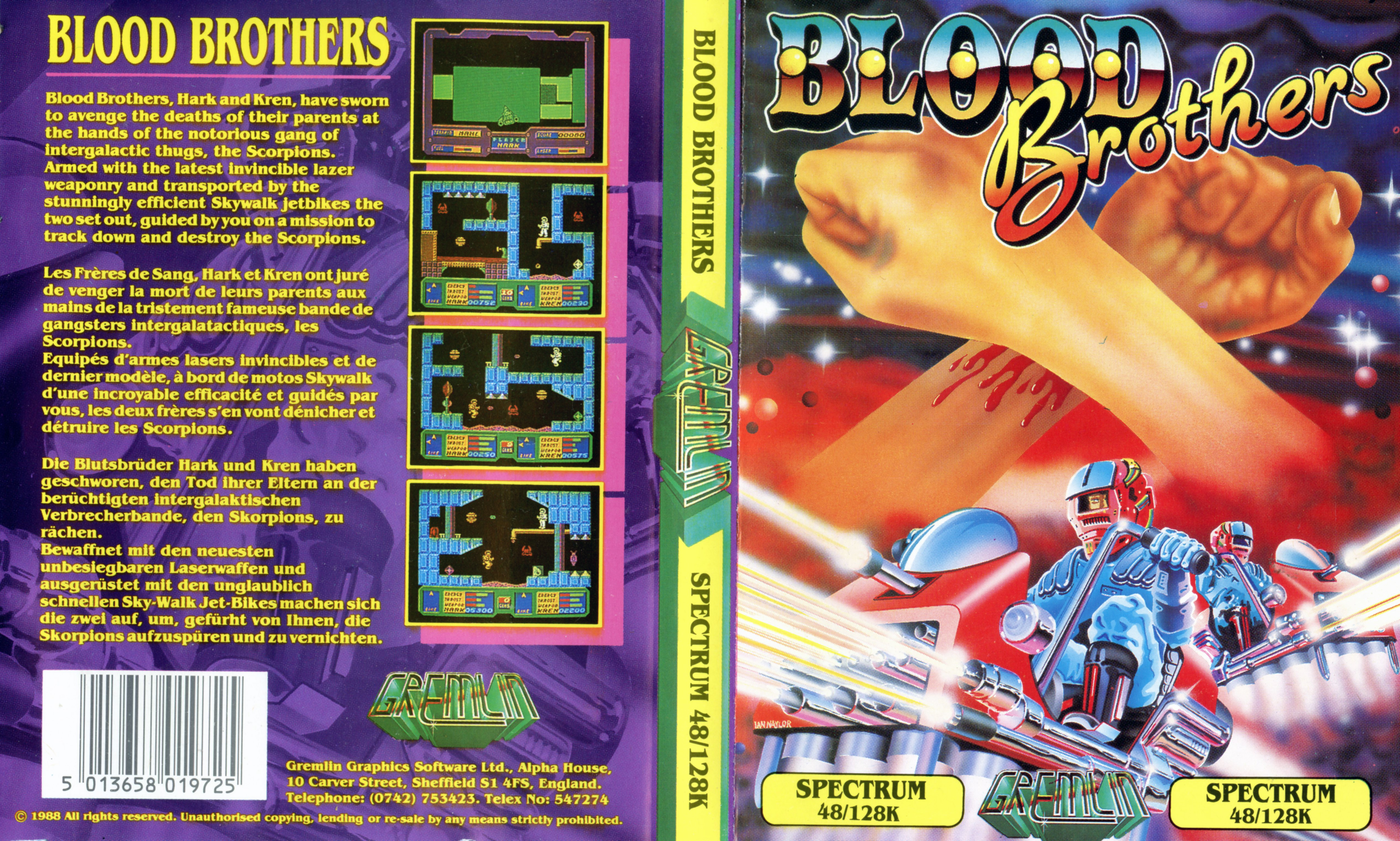 Blood Brothers (ZX Spectrum)