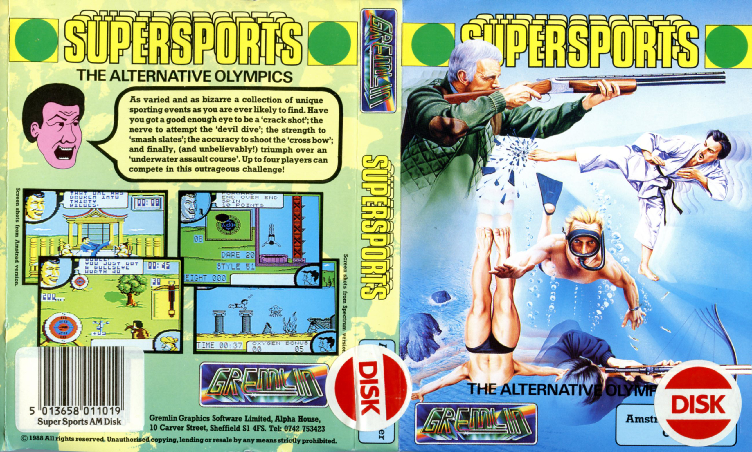 Supersports (Amstrad Disk)