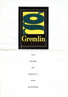 Gremlin Interactive Brochure (1995)