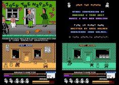 Jack the Nipper for the Atari 8-bit
