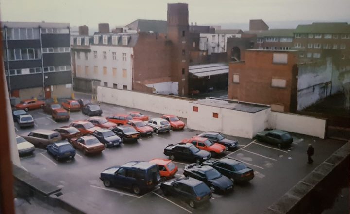 View Of The Gremlin Car Park Behind Carver Street