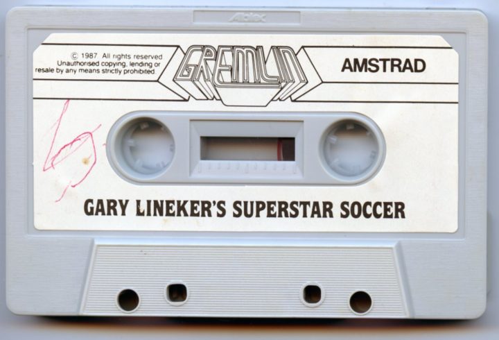 Jeu Vidéo Gary Lineker's Superstar Soccer (Amstrad) - Version Française, Bon état